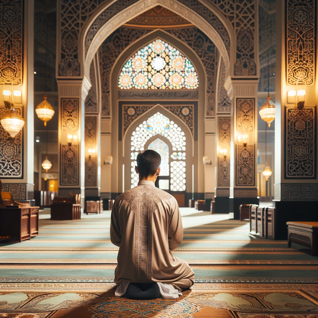 Man at Mosque